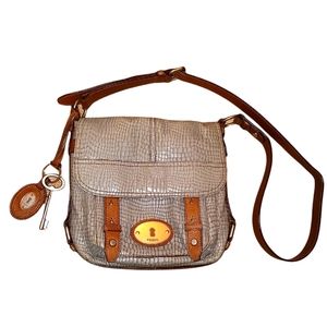 ⚡Fossil Crossbody Bag. Long Live Vintage Bag with key.